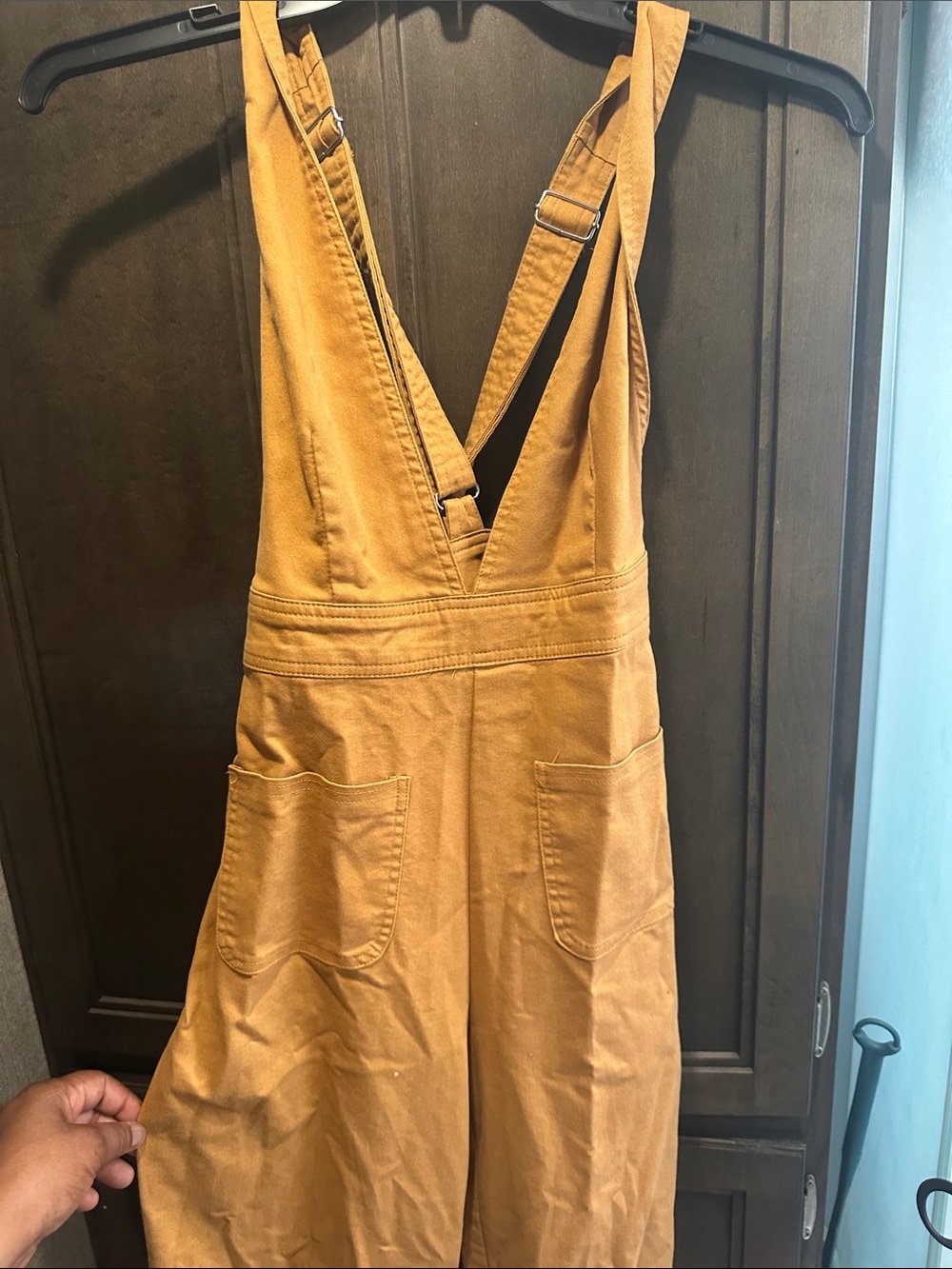 Sincerely Jules Mustard Yellow Wide-Leg Jumpsuit